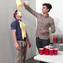 WamtasticUK: Mrwam Wamgame Aiden Louis Messy Pong Gunge Tank