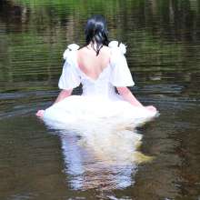 DungeonMasterOne: Ophelia ii: Maude, in the river, in a wedding dress!