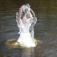DungeonMasterOne: Ophelia ii: Maude, in the river, in a wedding dress!