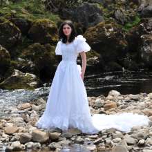 DungeonMasterOne: Ophelia ii: Maude, in the river, in a wedding dress!