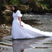 DungeonMasterOne: Ophelia ii: Maude, in the river, in a wedding dress!