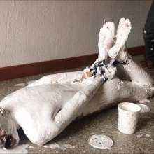 RevSlymsford: Patrick Hogtied, Trashed Then Allowed To Masturbate