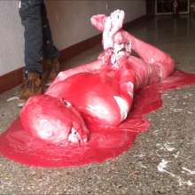 RevSlymsford: Patrick Hogtied, Trashed Then Allowed To Masturbate
