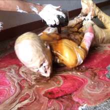 RevSlymsford: Patrick Hogtied, Trashed Then Allowed To Masturbate