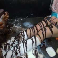 usamilk japanese cosplay: Rock-paper-scissors 20