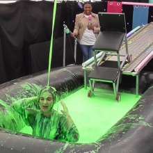 LiquidX: The Plunga!   Salina Vs Kirsty