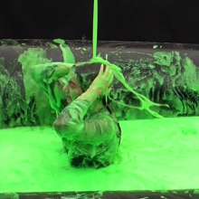 LiquidX: The Plunga!   Salina Vs Kirsty