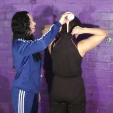 DungeonMasterOne: Adidas vs Nike: Maude and Honeysuckle in Tracksuit Filling Leak Test!
