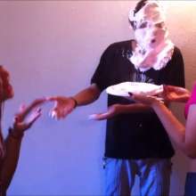 RevSlymsford: Guys Take Pies:  Pie That Guy 1 + Pie Stooge Ramon