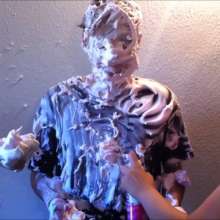 RevSlymsford: Guys Take Pies:  Pie That Guy 1 + Pie Stooge Ramon