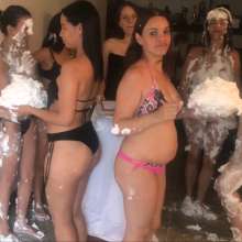 RevSlymsford: Pie Madhouse Bikini Edition: 30 Minute Messy Gameshow