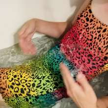soakedkitty: Soaked Rainbow Kitten