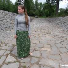 Perfectwetlook: Wet Long Skirt