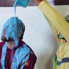 lovingmessy4you: 2 Guys Gunged in Barefeet