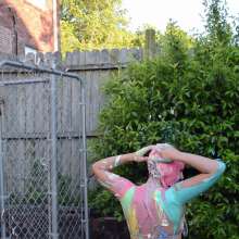 FunFilled Photography: Caprice Gets Pied and Slimed by Her Friend, Vanessa!