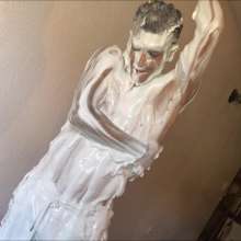 RevSlymsford: Chris's Slime Bath And Foam Cleanse In Jeans and Undershirt
