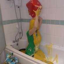 TheGungeZone: Dolly's Messy Gunge and Custard Fun