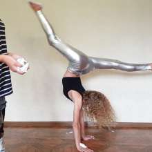 Top Messy Girls: Gymnastics and Pie