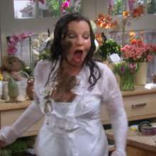 mad_mick_at: Fran Drescher in two messy fights (from "Happily Divorced"-tv-series)