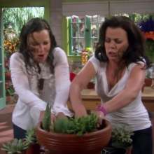 mad_mick_at: Fran Drescher in two messy fights (from "Happily Divorced"-tv-series)