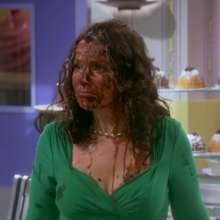 mad_mick_at: Fran Drescher in two messy fights (from "Happily Divorced"-tv-series)