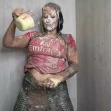TheGungeZone: Kelli's Messy Football Forfeit