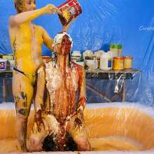 Custom Fetish Shoots: Lexi C Gives Annie B Her First Messy Pt 2 4K