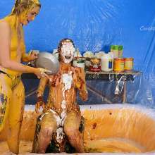 Custom Fetish Shoots: Lexi C Gives Annie B Her First Messy Pt 2 4K
