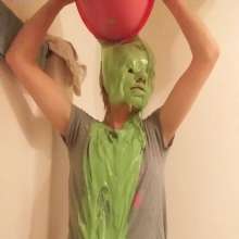 Missblueeyes7777: Lime Green Slime Session