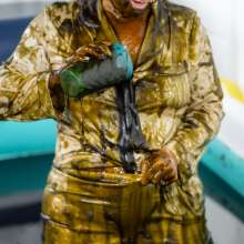 DMarieAllWet: Making My Satin Pajamas All Muddy and Messy