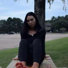 FunFilled Photography: Mallory's Messy Socked Feet in Strawberry and Pancake Syrup!