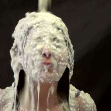 RevSlymsford: Messy Jessie Covers Topless Dede In Porridge