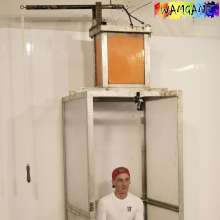 WamtasticUK: MessySte in Orange and Red Gunge in White 11 Degrees Outfit