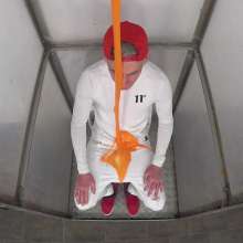 WamtasticUK: MessySte in Orange and Red Gunge in White 11 Degrees Outfit