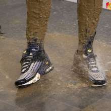 WamtasticUK: MessySte Mud Bath in Brand New Adidas Arsenal Tracksuit