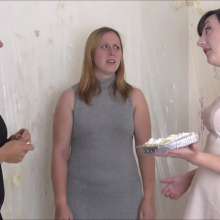 RevSlymsford: Mistaken Identity 2:  Michelle Trashed In Office Dress