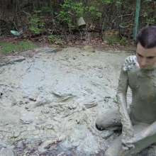 KinkyCosplayer: Mixing The Mud ASMR