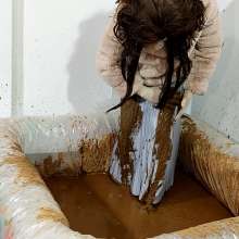 Wetlook Doll: Mud Long Skirt and Fluffy Coat + Bonus Ripping Clothes