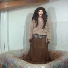 Wetlook Doll: Mud Long Skirt and Fluffy Coat + Bonus Ripping Clothes