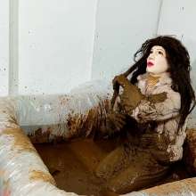 Wetlook Doll: Mud Long Skirt and Fluffy Coat + Bonus Ripping Clothes