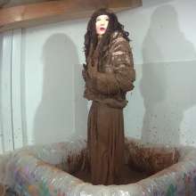 Wetlook Doll: Mud Long Skirt and Fluffy Coat + Bonus Ripping Clothes