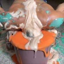 RevSlymsford: Nicolette Femdom Tortures Rafa With Even More Spit and Mess