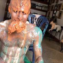 RevSlymsford: Nicolette Femdom Tortures Rafa With Even More Spit and Mess