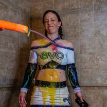 WildThang: Photoset: Cheerleader Messy Punishment for Breaking Rules