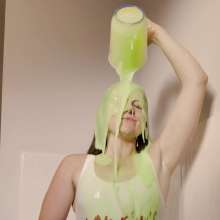 WAMfuns Messy Forfeits: Queen Peach Gunge Swimsuit Filling