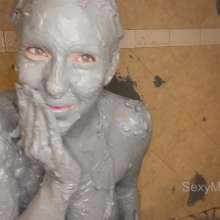 Alana SexyMessyBabes: Roxanne Mud Bath