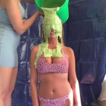 Slimed Models: Haley's First Slime Time!