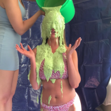 Slimed Models: Haley's First Slime Time!