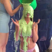 Slimed Models: Haley's First Slime Time!