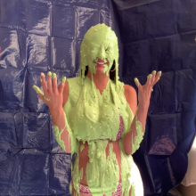 Slimed Models: Haley's First Slime Time!